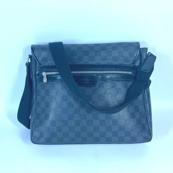 LOUIS VUITTON N41272 Damier Graphite Distrix MM Messenger Crossbody Shoulder Bag - Picture 11 of 13